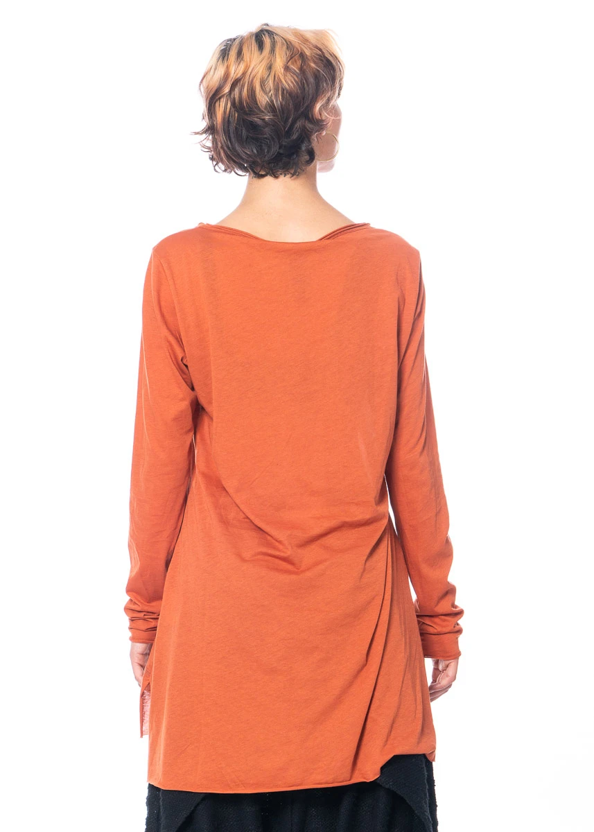 PAL OFFNER, Locker Geschnittenes Langarmshirt Mit Patch-Details 12 PAL OFFNER, Locker Geschnittenes Langarmshirt Mit Patch-Details – Bild 10