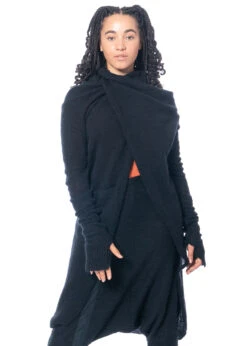 PAL OFFNER, Lange Und Kuschelige Strickjacke Aus Feinstem Alpaka-Wollgemisch -Kleider Geschaft 050202 320002 11