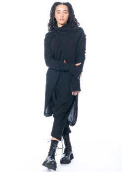 PAL OFFNER, Lange Und Kuschelige Strickjacke Aus Feinstem Alpaka-Wollgemisch -Kleider Geschaft 050202 320002 12