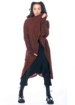 PAL OFFNER, Lange Und Kuschelige Strickjacke Aus Feinstem Alpaka-Wollgemisch -Kleider Geschaft 050202 320002 4