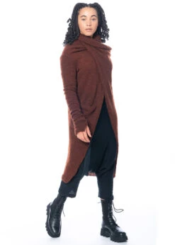 PAL OFFNER, Lange Und Kuschelige Strickjacke Aus Feinstem Alpaka-Wollgemisch -Kleider Geschaft 050202 320002 7