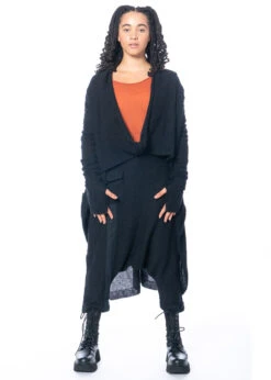 PAL OFFNER, Lange Und Kuschelige Strickjacke Aus Feinstem Alpaka-Wollgemisch -Kleider Geschaft 050202 320002 9