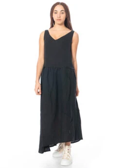PAL OFFNER, Charmantes, Lockeres Sommerkleid Aus 100% Leinen