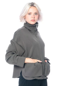 ULI SCHNEIDER, Pulloverjacke Mit Reißverschluss Und Taschen -Kleider Geschaft 1021159 3