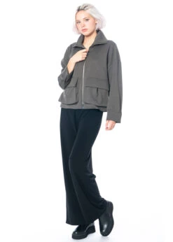 ULI SCHNEIDER, Pulloverjacke Mit Reißverschluss Und Taschen -Kleider Geschaft 1021159 6