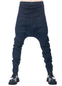 PLUSLAVIE PLÜ, Hose Mit Sehr Tiefem Schritt MY JEANS PANT -Kleider Geschaft 1027 my jeans m. 4001 a button u. trey 6