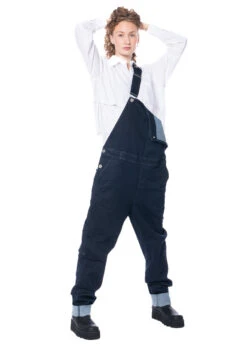 PLUSLAVIE PLÜ, Latzhose Mit Saum Zum Umschlagen TULUM -Kleider Geschaft 1028 tulum indigo s 10