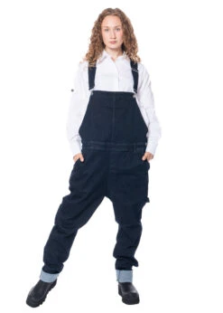 PLUSLAVIE PLÜ, Latzhose Mit Saum Zum Umschlagen TULUM -Kleider Geschaft 1028 tulum indigo s 2