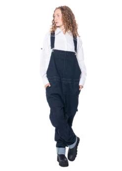 PLUSLAVIE PLÜ, Latzhose Mit Saum Zum Umschlagen TULUM -Kleider Geschaft 1028 tulum indigo s 3