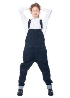 PLUSLAVIE PLÜ, Latzhose Mit Saum Zum Umschlagen TULUM -Kleider Geschaft 1028 tulum indigo s 4