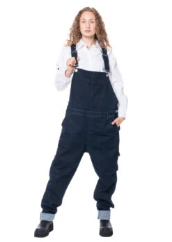 PLUSLAVIE PLÜ, Latzhose Mit Saum Zum Umschlagen TULUM -Kleider Geschaft 1028 tulum indigo s 8