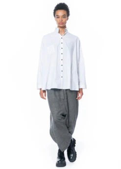 RUNDHOLZ, Gemütliche Wollhose Mit Tiefem Schritt 2231020108 -Kleider Geschaft 102 0108 0 54 gr.xs mit 123 0407 5