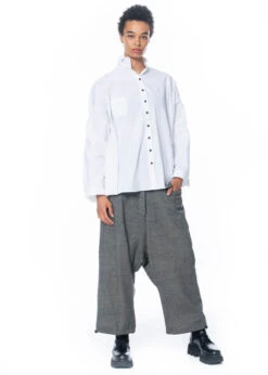 RUNDHOLZ, Gemütliche Wollhose Mit Tiefem Schritt 2231020108 -Kleider Geschaft 102 0108 0 54 gr.xs mit 123 0407 7