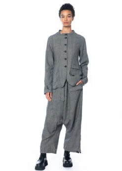 RUNDHOLZ, Gemütliche Wollhose Mit Tiefem Schritt 2231020108 -Kleider Geschaft 102 1103 gr.s 0 5 mit 1230407 und 1020108 15 1