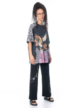 JNBY, Hose Mit Print Und Elastischem Bund -Kleider Geschaft 102pants001