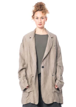 RUNDHOLZ, Lässiger Sommermantel Aus Edlem Leinen-Seide-Gemisch 1231041203 -Kleider Geschaft 1041203 flint s hose 1090103