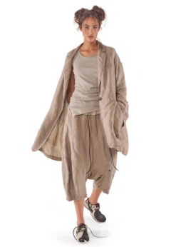 RUNDHOLZ, Lässiger Sommermantel Aus Edlem Leinen-Seide-Gemisch 1231041203