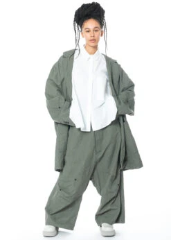 RUNDHOLZ, Oversized Mantel Aus 100% Leinen Mit Lässigem Reverskragen 1231091205 -Kleider Geschaft 1231091205 2 1