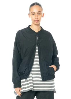 HINDAHL & SKUDELNY, Lässig-sportliche Bomberjacke 123J10 -Kleider Geschaft 123j10 gr. l black u. 123h09 u.123s03 4