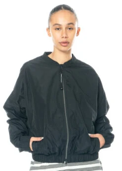 HINDAHL & SKUDELNY, Lässig-sportliche Bomberjacke 123J10 -Kleider Geschaft 123j10 gr. l black u. 123h09 u.123s03 5