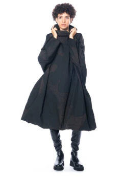 RUNDHOLZ, Ballonkleid Mit Abstraktem, Grafischem Muster 2231240902 -Kleider Geschaft 1240902 espressoprint s 10