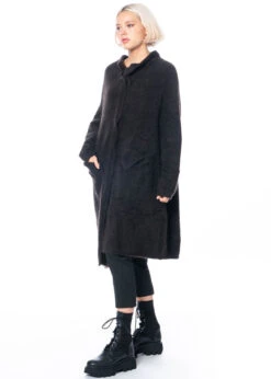 RUNDHOLZ, Asymmetrischer Onesize Mantel Aus Kuscheligem Waschbärfell 2231417208 -Kleider Geschaft 1417208 7