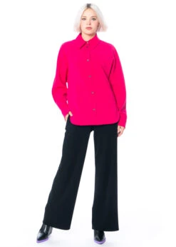 ULI SCHNEIDER, Klassisches Hemd Aus Elastischer Viskose