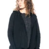 PLUSLAVIE PLÜ, Kuschelige Strickjacke A KNITTED CARDIGAN -Kleider Geschaft 2023 aknittedcardigan black s 2