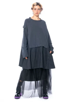 PLUSLAVIE PLÜ, Süsses Sweatshirt Mit Seitlichen Taschen TWO SWEAT