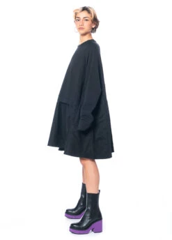 PLUSLAVIE PLÜ, Süsses Sweatshirt Mit Seitlichen Taschen TWO SWEAT -Kleider Geschaft 2024 twosweat black os 2