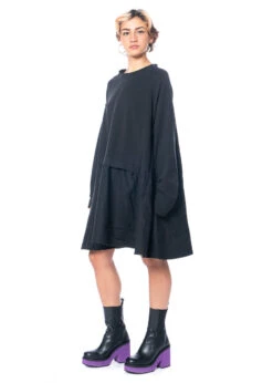 PLUSLAVIE PLÜ, Süsses Sweatshirt Mit Seitlichen Taschen TWO SWEAT -Kleider Geschaft 2024 twosweat black os 3