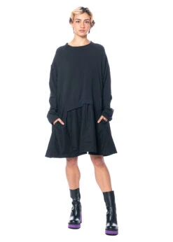 PLUSLAVIE PLÜ, Süsses Sweatshirt Mit Seitlichen Taschen TWO SWEAT -Kleider Geschaft 2024 twosweat black os 5