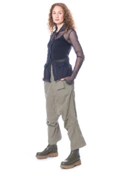 RUNDHOLZ DIP, Hose Mit Hoher Taille Und Sehr Tiefem Schritt 2232120102 -Kleider Geschaft 2120102 schilf s 2