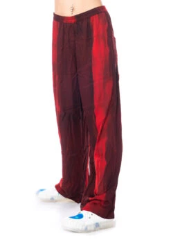 RUNDHOLZ DIP, Elastische Hose Aus Viskose In Abstrakter Farbgebung 1232190102 -Kleider Geschaft 2190102 redprint s 4