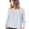 PAL OFFNER, Leichter Sommer-Strickpullover Aus 50% Flachs