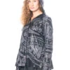 RUNDHOLZ  BLACK  LABEL, Kapuzenjacke Aus Paillettenstoff 2223431106 -Kleider Geschaft 2223431106 blackprint 9