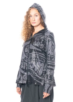 RUNDHOLZ BLACK LABEL, Kapuzenjacke Aus Paillettenstoff 2223431106