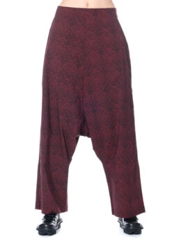 RUNDHOLZ  BLACK  LABEL, Hose Mit Weitem Bein Und Sehr Tiefem Schritt 2223440107 -Kleider Geschaft 2223440107 winefaux 2