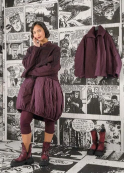 RUNDHOLZ  BLACK  LABEL, One-size Pullover In Jacquardstrick Aus Schurwolle 2233890712