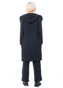 HINDAHL & SKUDELNY, Kuschelige Jacke Aus Baumwolle 223J07 -Kleider Geschaft 223j07 m nero 2