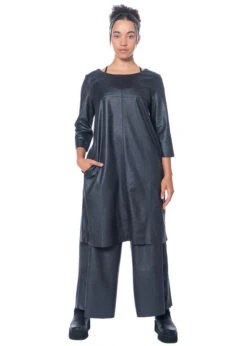 HINDAHL & SKUDELNY, Veganes Lederkleid 223K01 -Kleider Geschaft 223k01 m. 223h02 u.power up 5