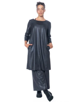 HINDAHL & SKUDELNY, Veganes Lederkleid 223K01