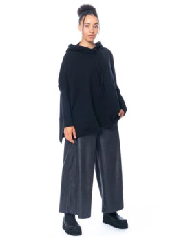 HINDAHL & SKUDELNY, Weicher Pullover Aus Baumwolle 223P12 -Kleider Geschaft 223p12 nero m. h02 u. power up