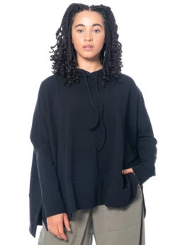 HINDAHL & SKUDELNY, Weicher Pullover Aus Baumwolle 223P12 -Kleider Geschaft 223p12 oliv und. black 3