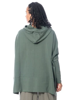 HINDAHL & SKUDELNY, Weicher Pullover Aus Baumwolle 223P12 -Kleider Geschaft 223p12 oliv und. black 6