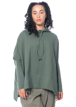 HINDAHL & SKUDELNY, Weicher Pullover Aus Baumwolle 223P12 -Kleider Geschaft 223p12 oliv und. black 7