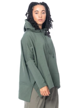 HINDAHL & SKUDELNY, Weicher Pullover Aus Baumwolle 223P12 -Kleider Geschaft 223p12 oliv und. black 9