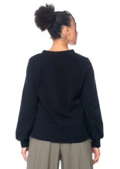 HINDAHL & SKUDELNY, Weiter Pullover Mit Floralem Print 223P37