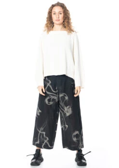 Yukai, Leichte Sommerhose Mit Print