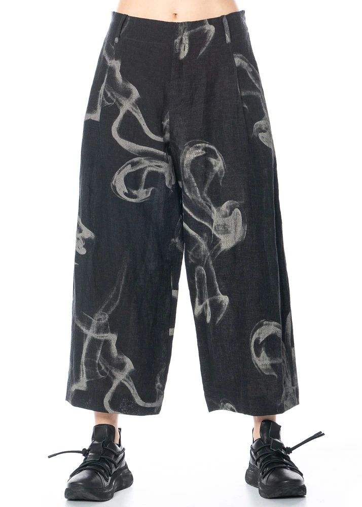 Yukai, Leichte Sommerhose Mit Print 7 Yukai, Leichte Sommerhose Mit Print – Bild 5